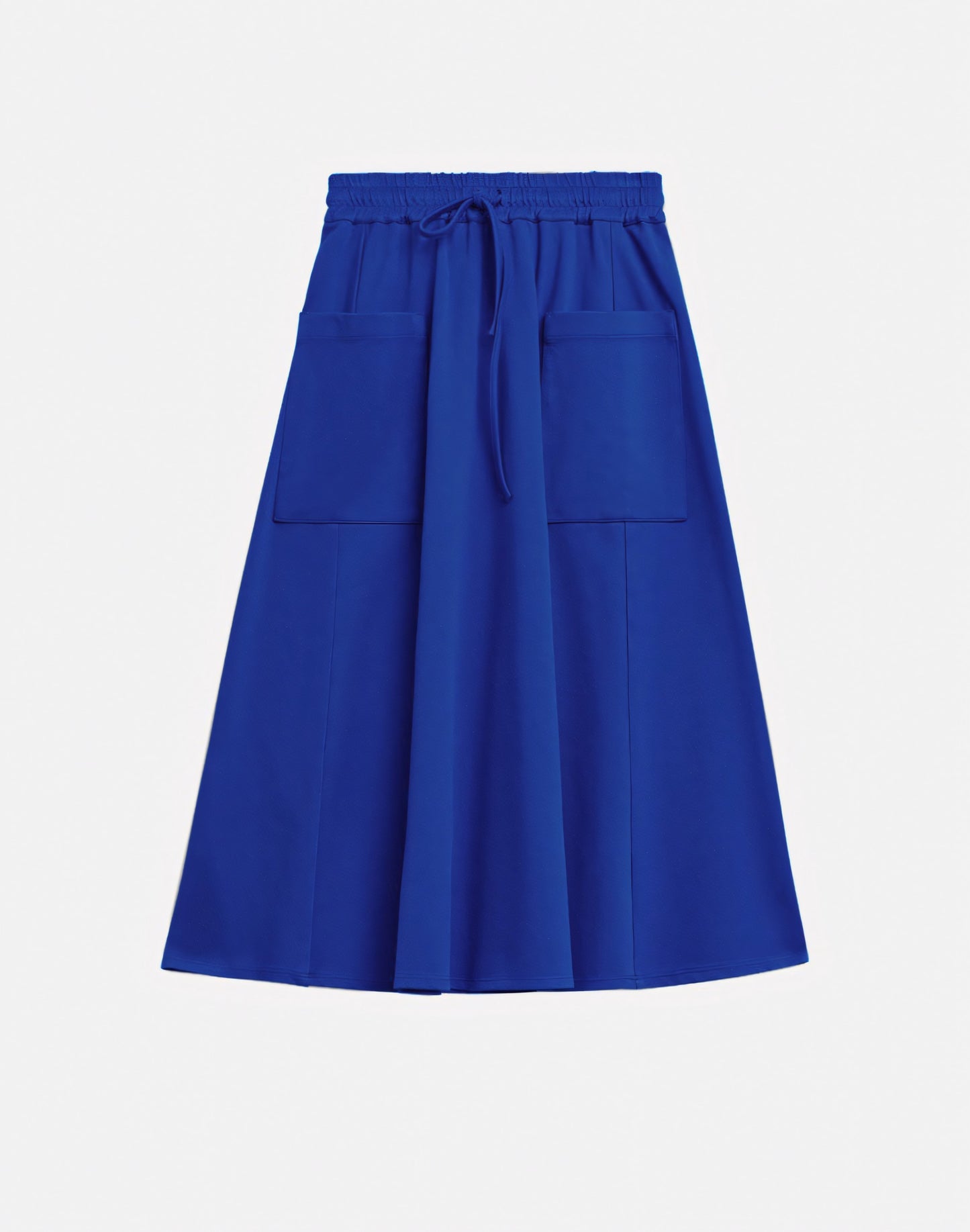 FLARED LINE SKIRT WITH ELASTIC WAIST