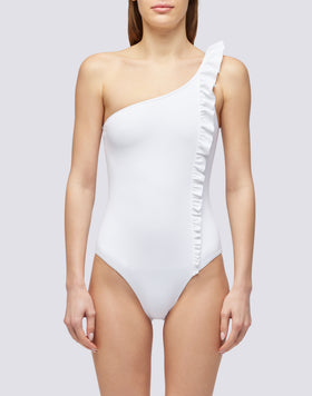 LILLIBETH - MAILLOT DE BAIN UNE PIÈCE PIQUET À UNE ÉPAULE