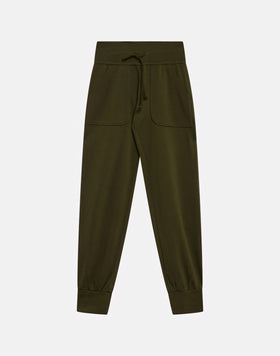 PANTALON DROIT AVEC BAS ÉLASTIQUÉ DEBRA