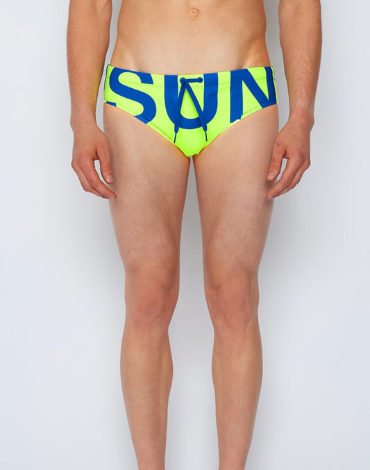 SWIM BRIEF WITH LOGO