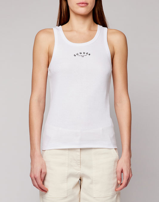 SLEEVELESS T-SHIRT