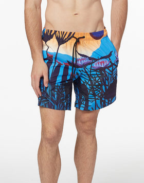 MEDIUM ELASTICATED WAIST BOARDSHORT WITH DREAMING PRINT