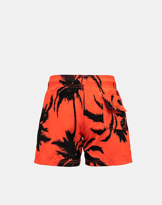 SHORT SWIM SHORTS WITH AN ELASTICATED WAISTBAND