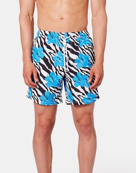 BERMUDA DE BAIN AVEC TAILLE ÉLASTIQUE