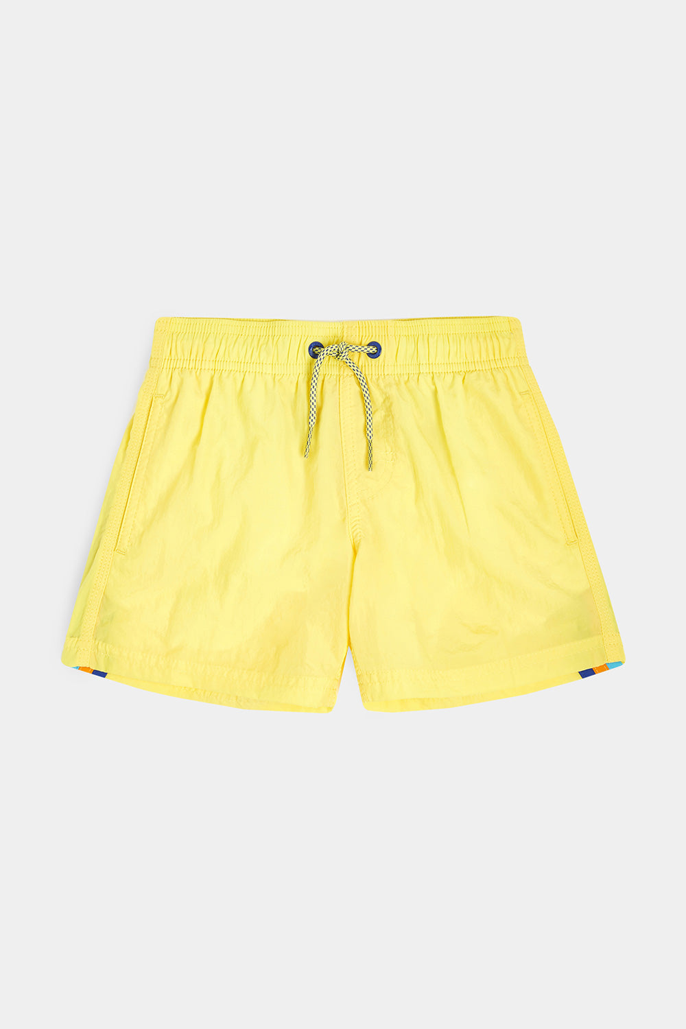 STRETCH WAIST SWIM TRUNKS