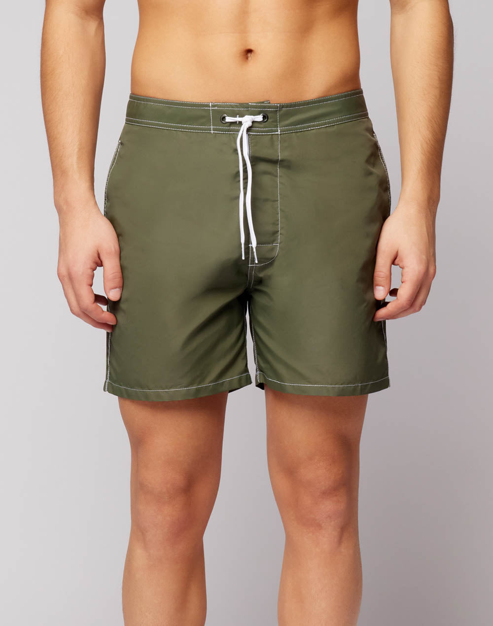 SHORT DE BAIN MI-LONG TAILLE FIXE