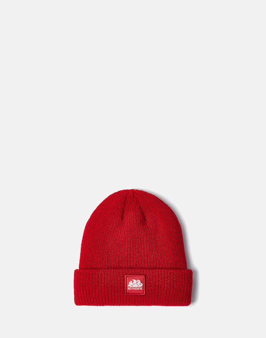 GORRO DE PUNTO DE CANALÉ CON LOGOTIPO