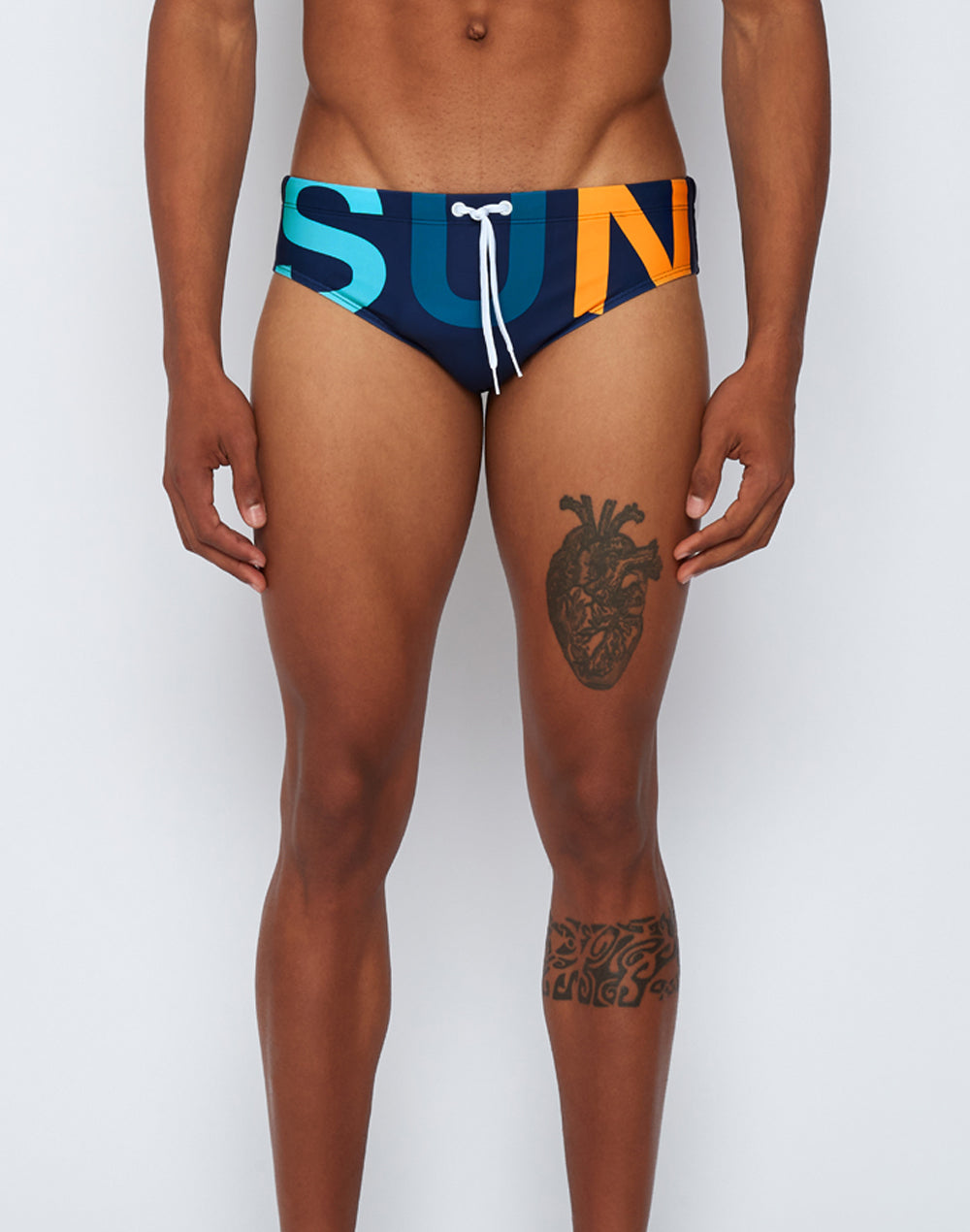 SWIM BRIEF WITH LOGO