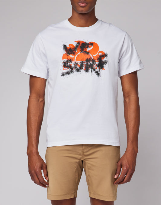 T-SHIRT CAPSULE SPRAYED WE SURF