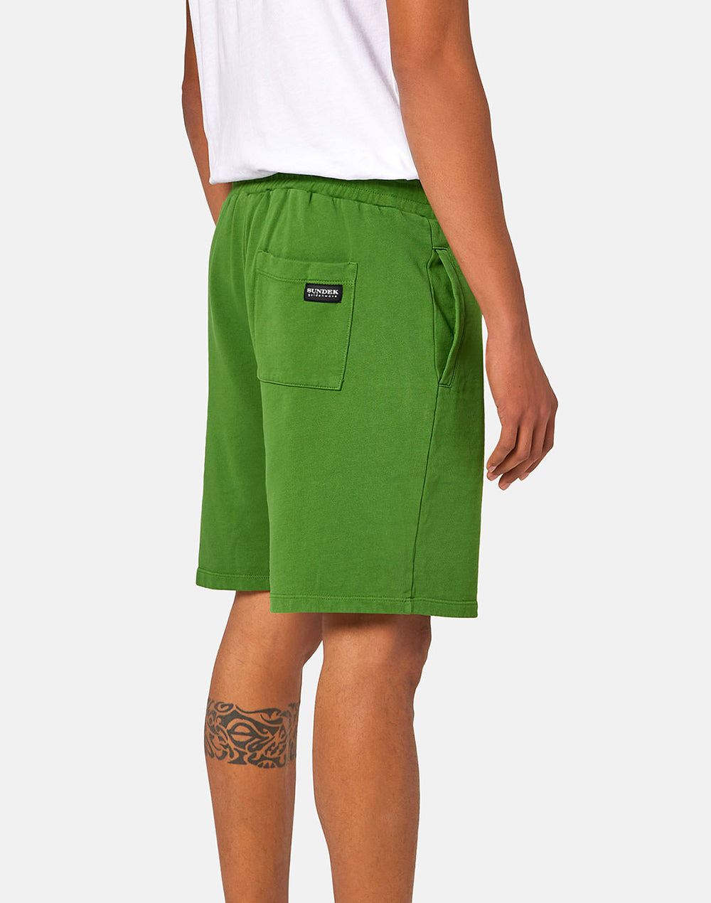 WALKSHORTS DE FELPA TEÑIDA EN PRENDA