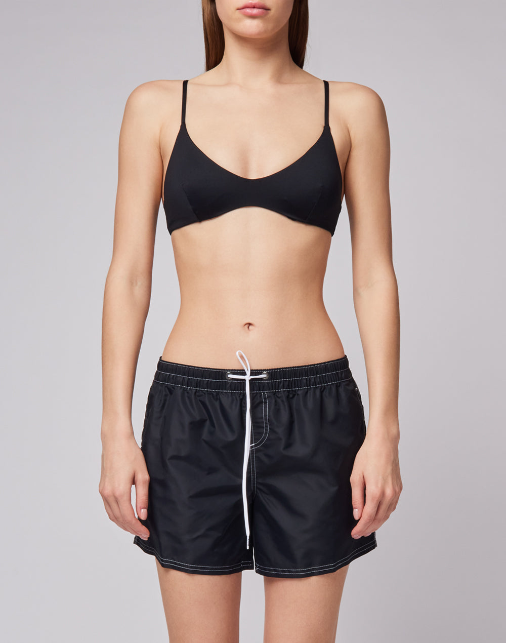 COAST - MID-LENGTH SWIM SHORTS WITH AN ELASTICATED WAISTBAND