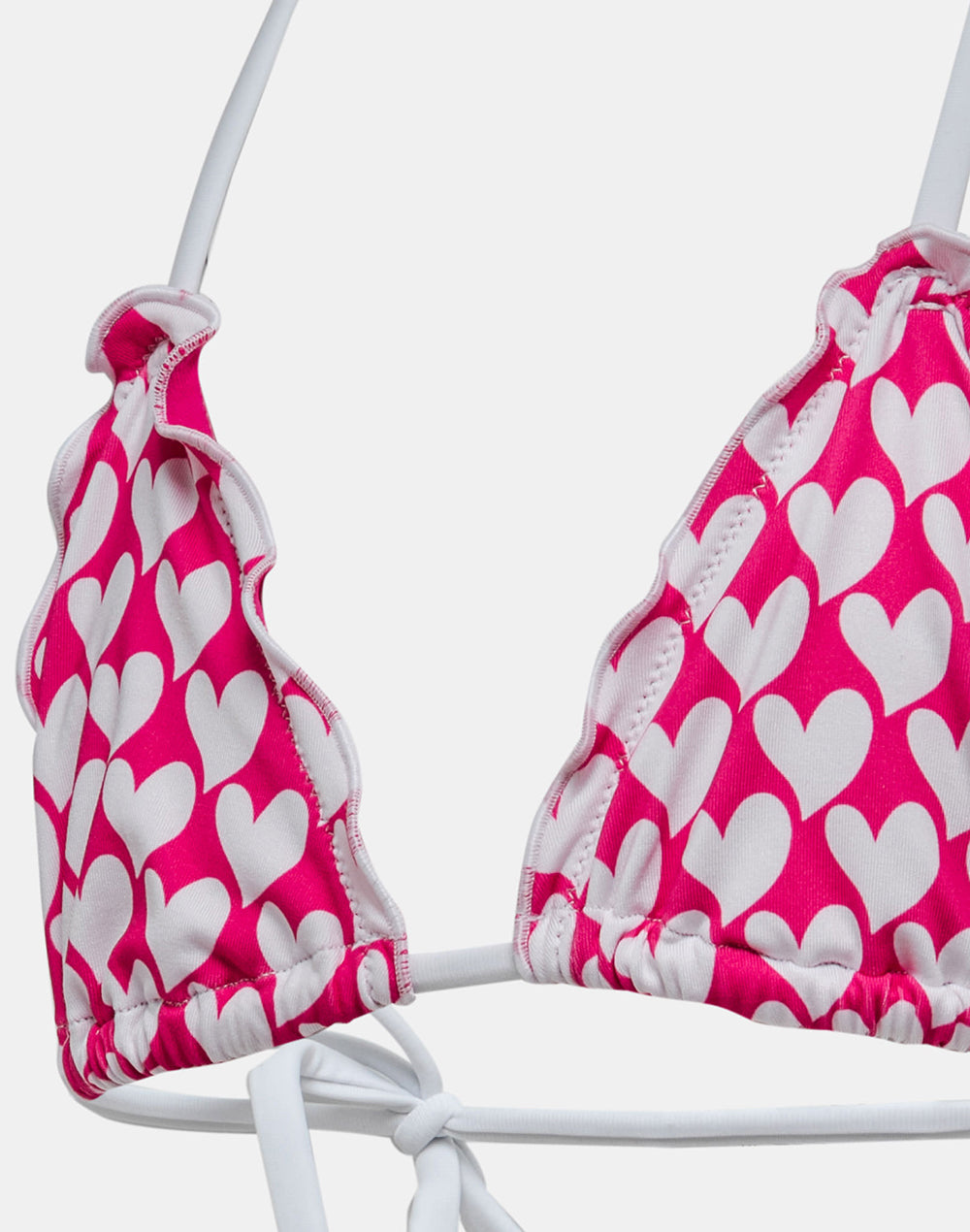 MINI MAGNOLIA BIKINI WITH TRIANGLE TOP AND TIE-SIDE BRIEFS