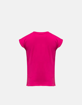 CAMISETA CROPPED SIN MANGAS DE PUNTO DE ALGODÓN
