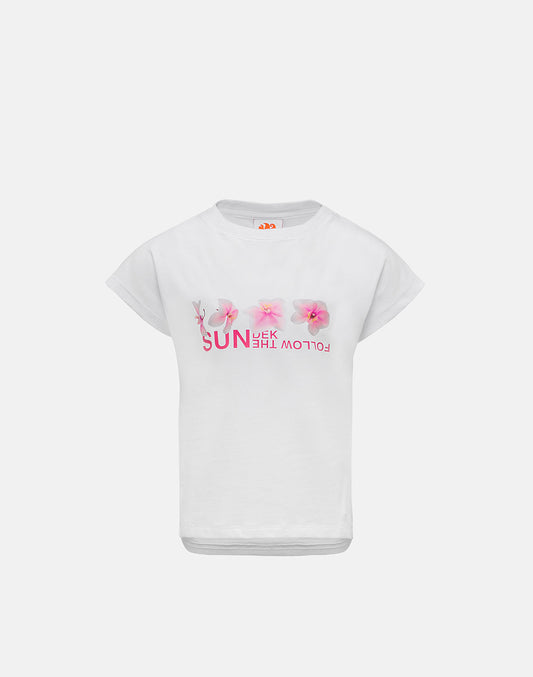 T-SHIRT EN JERSEY DE COTON